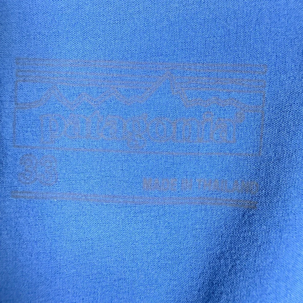 Patagonia Board Shorts Mens 33 Blue Stretch Planing Swim Trunks NEW Without Tags